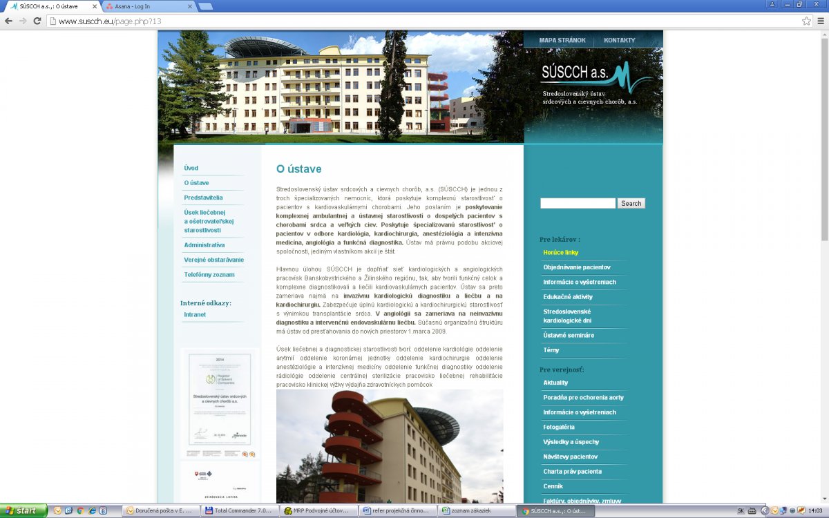 SÚSCCH Banská Bystrica